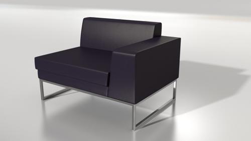 Armchar - Half Sofa preview image